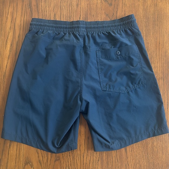 Volcom Mens Blue Board Shorts W/ Drawstring Size L - Picture 6 of 7